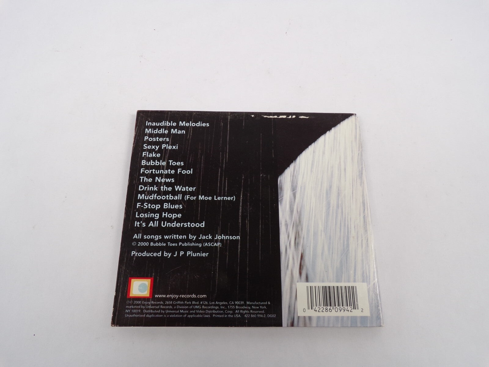 Jack Johnson Inaudible Melodies Middle Man Posters Flake Bubble Toes CD#28