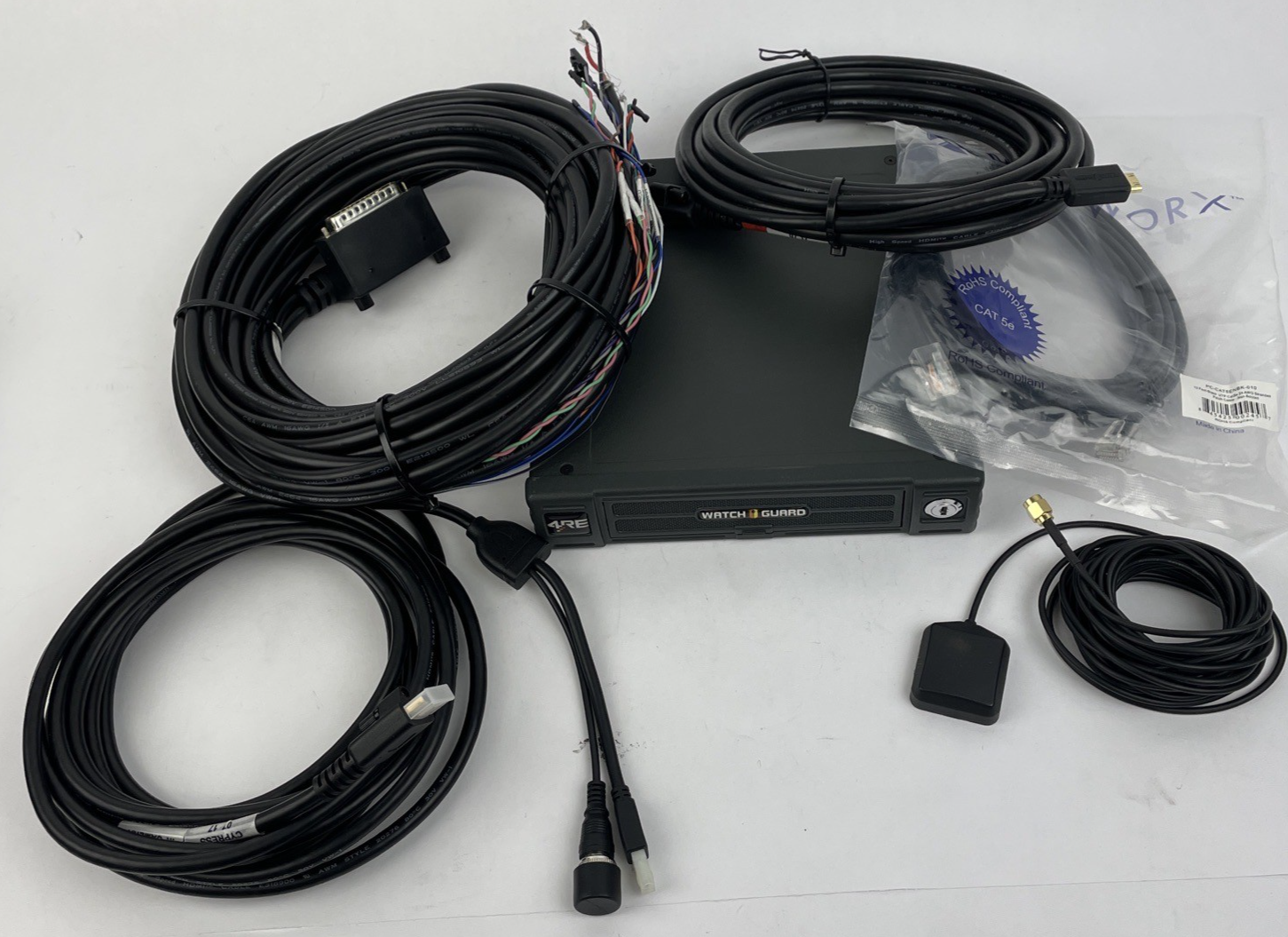 WatchGuard WGA00480-605 4RE DVR Video Management w Cords - Locked No Key