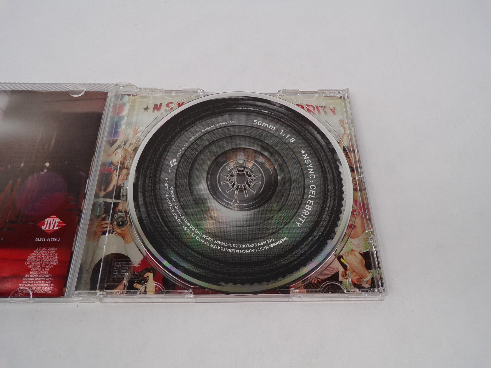 NSYNC Celebrity Pop Celebrity The Game Is Over Girlfriend The Two Of Us CD#63