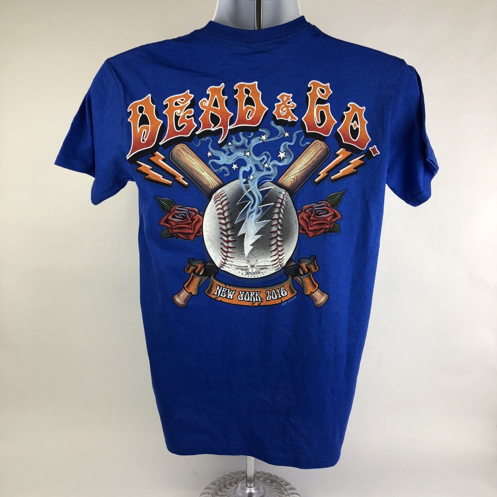 Dead & Company 2016 Citi Field New York Tour Shirt Grateful Dead Mens Small LOOK