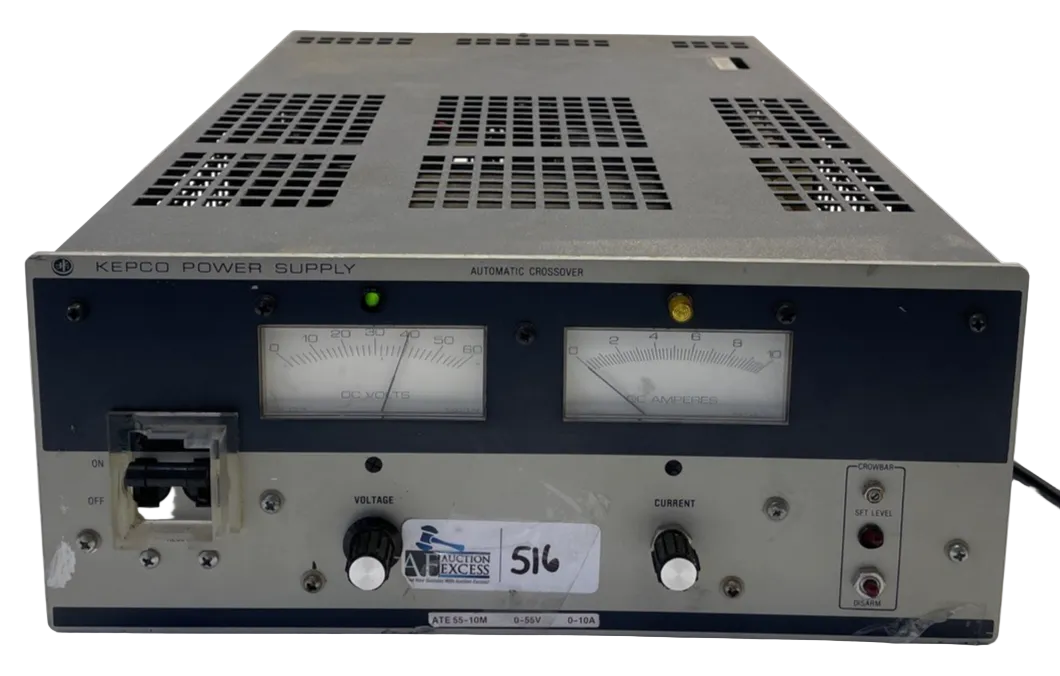Kepco ATE 55-10M Three-Quarter Rack Power Supply - TESTED