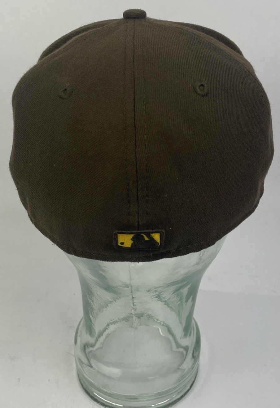 San Diego SD Padres Hat Fitted 7 1/4 Dark Brown New Era 59Fifty Genuine MLB