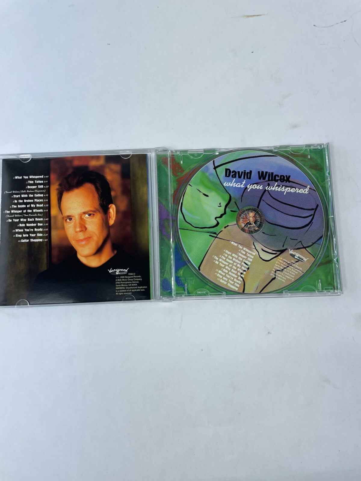 David Wilcox What You Whispered What You Whispered The Traffic Deeper StillCD#73
