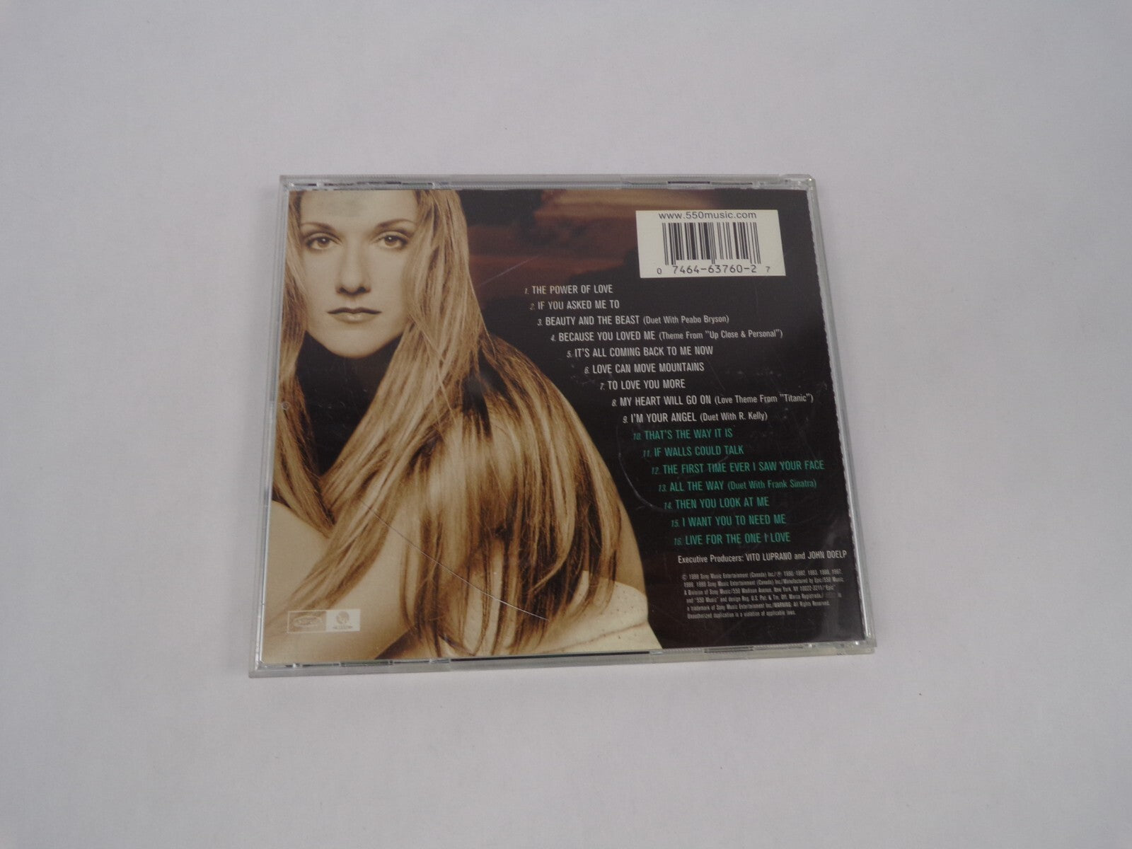 Celine All The Way A Decade Of Song The Power Of Love If You Asked Me To BeCD#63