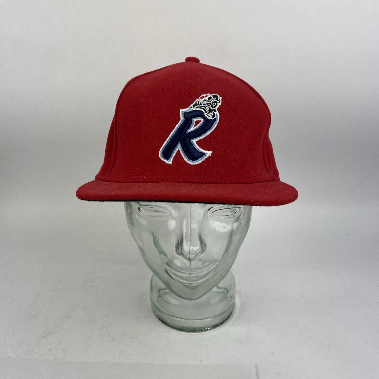 New Era Reading Phillies Red Fitted Size 7 3/8 Genuine MLB Merchandise