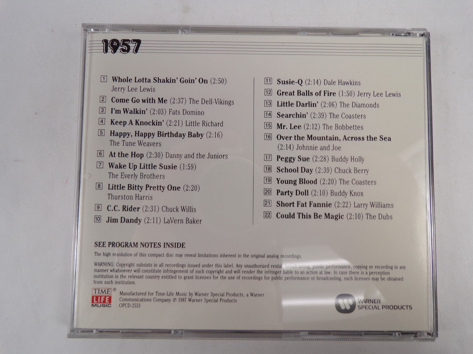 1957 Star Lite Drive In The Rock 'N' Roll ERA CD #32