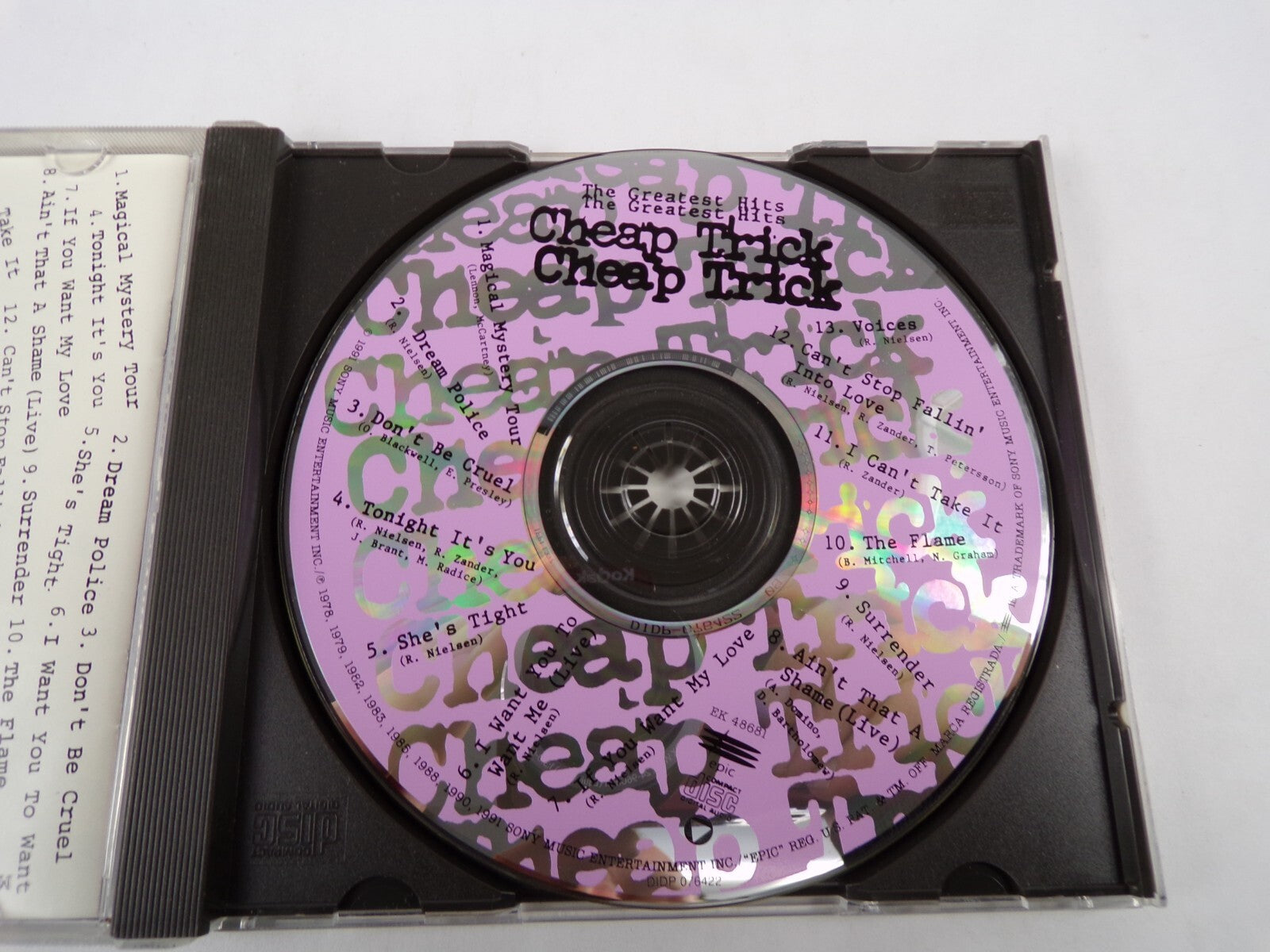 Cheap Trick The Greatest Hits Magical Mystery Tour I Want You To Want Me CD#58