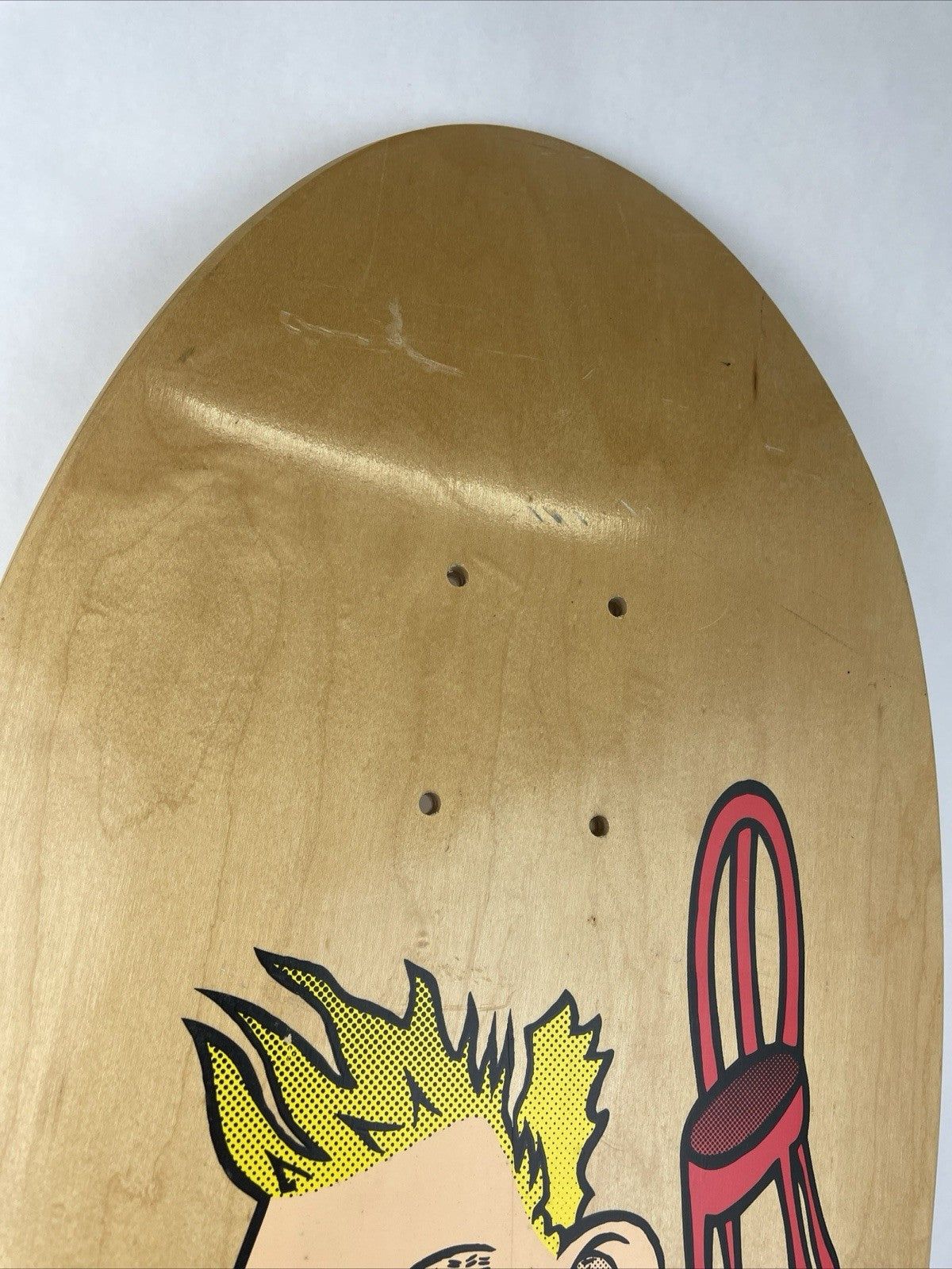 RON ALLEN Original RE-Issue Deck, H-Street Skateboards Made in the USA - Signed