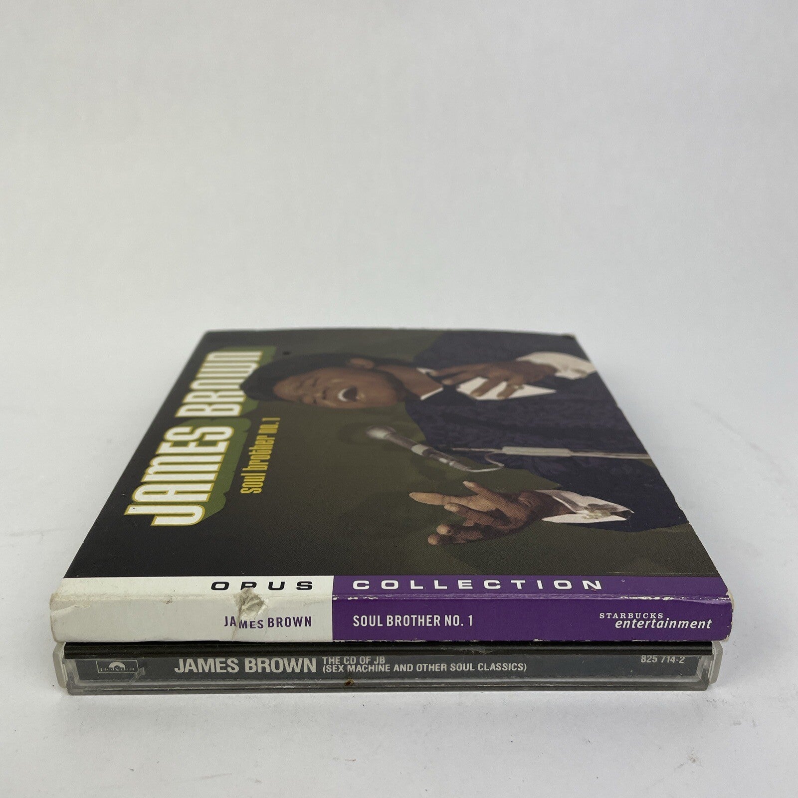 Lot of 2 x James Brown "The CD of JB" + Soul Brother Vol. 1 Digital Audio CD #1