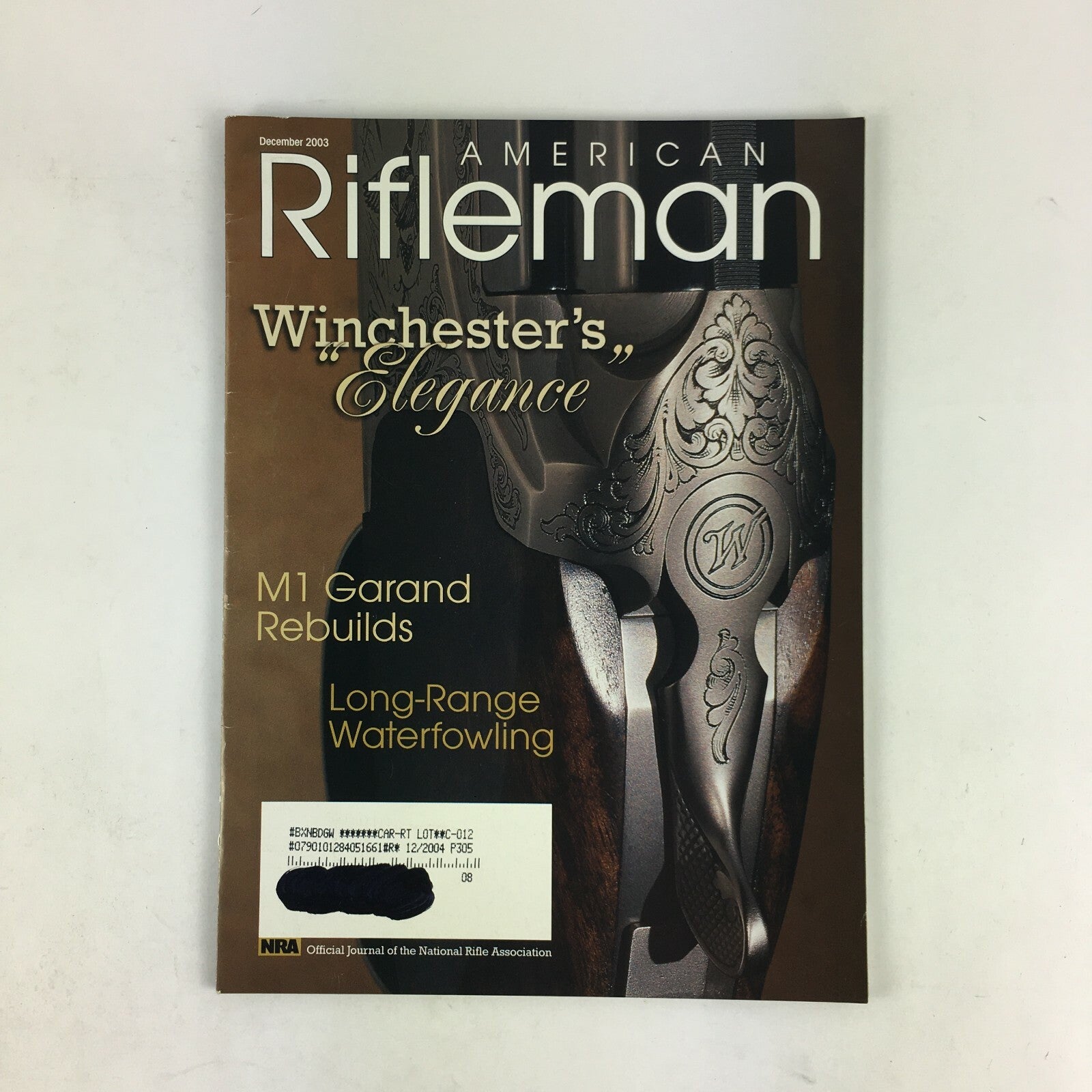 December2003 American Rifleman Magazine Winchester's Elegance M1 Garand Rebuilds