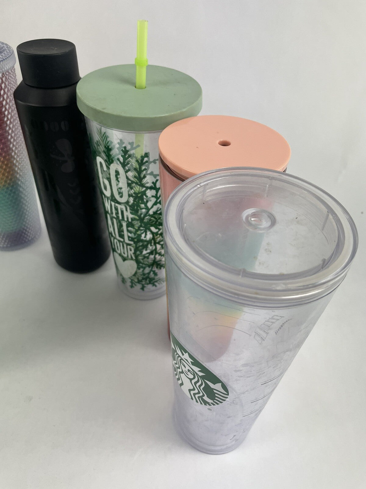Lot of 13 Starbucks Cups Mugs Tumblers Some RARE And Limited - Mixed