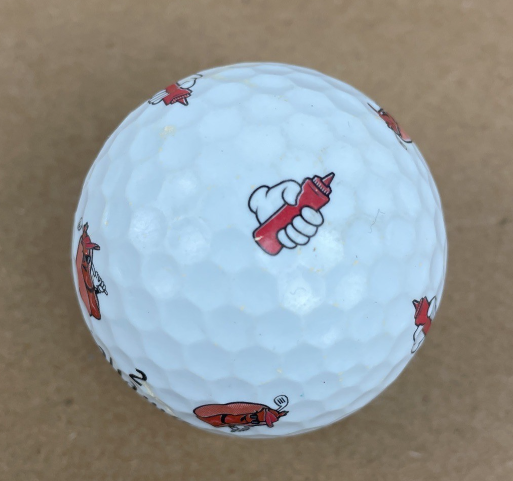Lot of 14 x TRUVIS Callaway Chrome SERIES TURNBOX Golf Ball Hot Dog Burger Donut
