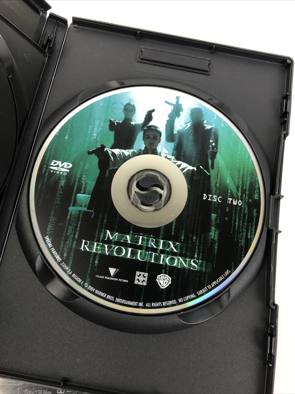Lot of Three The Matrix Revolutions  RELOADED + Animatrix ( DVD Video )