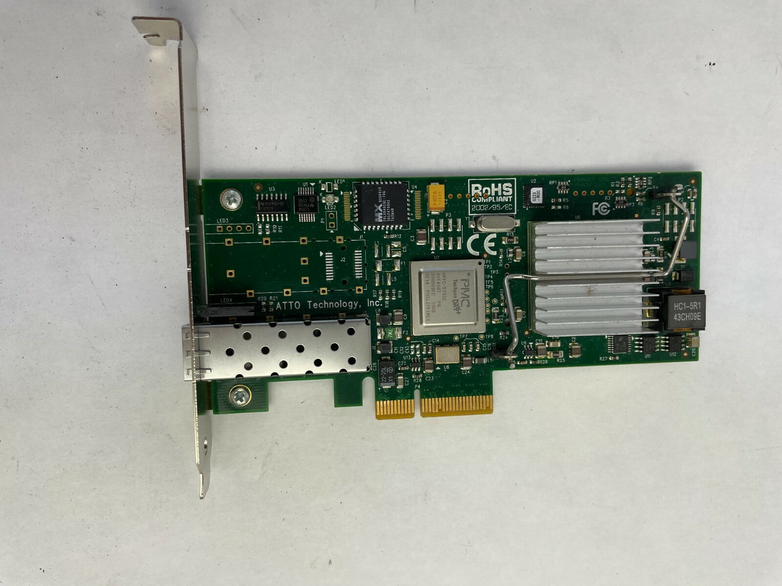 Genuine ATTO FC41ES A12872 e1/e1 41ES115253 PCI Expansion Card Desktop PC