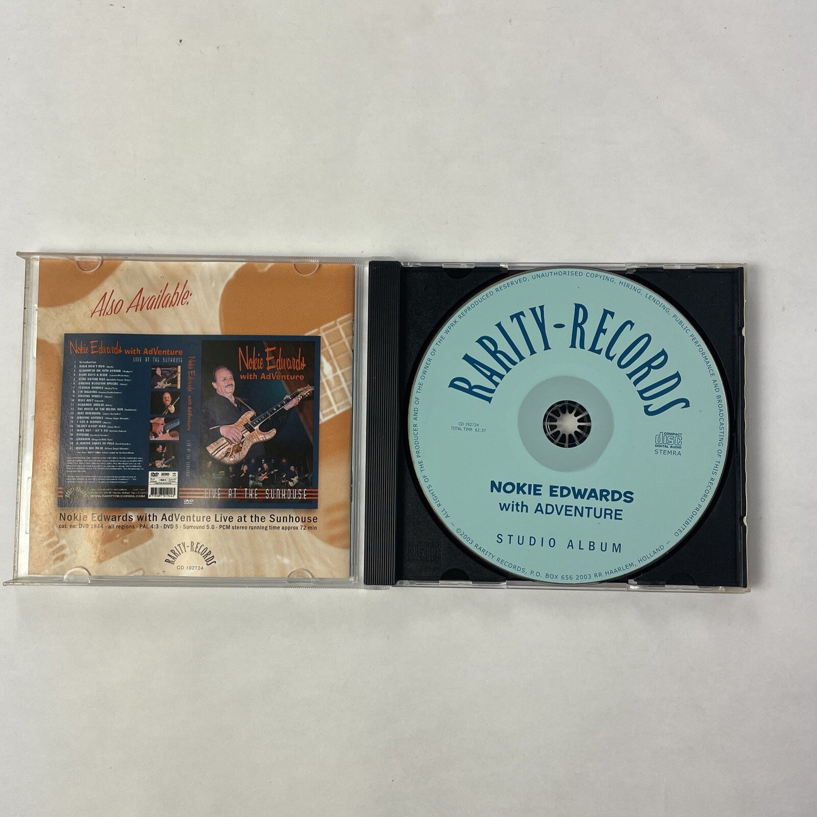Nokie Edwards - Adventure-Studio CD (UK IMPORT)    #17 