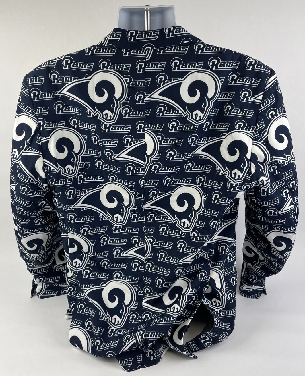Little Earth Productions Los Angeles St. Louis RAMS NFL Blazer Jacket Size 44