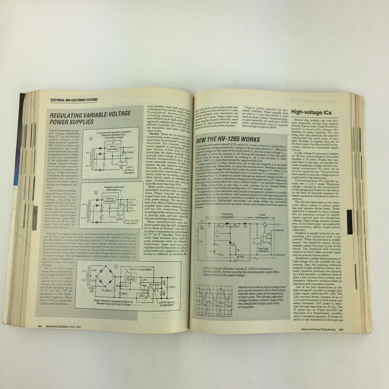 June 1992 Machine Design Basics of Design Engineering Fluid Power CAD/CAM