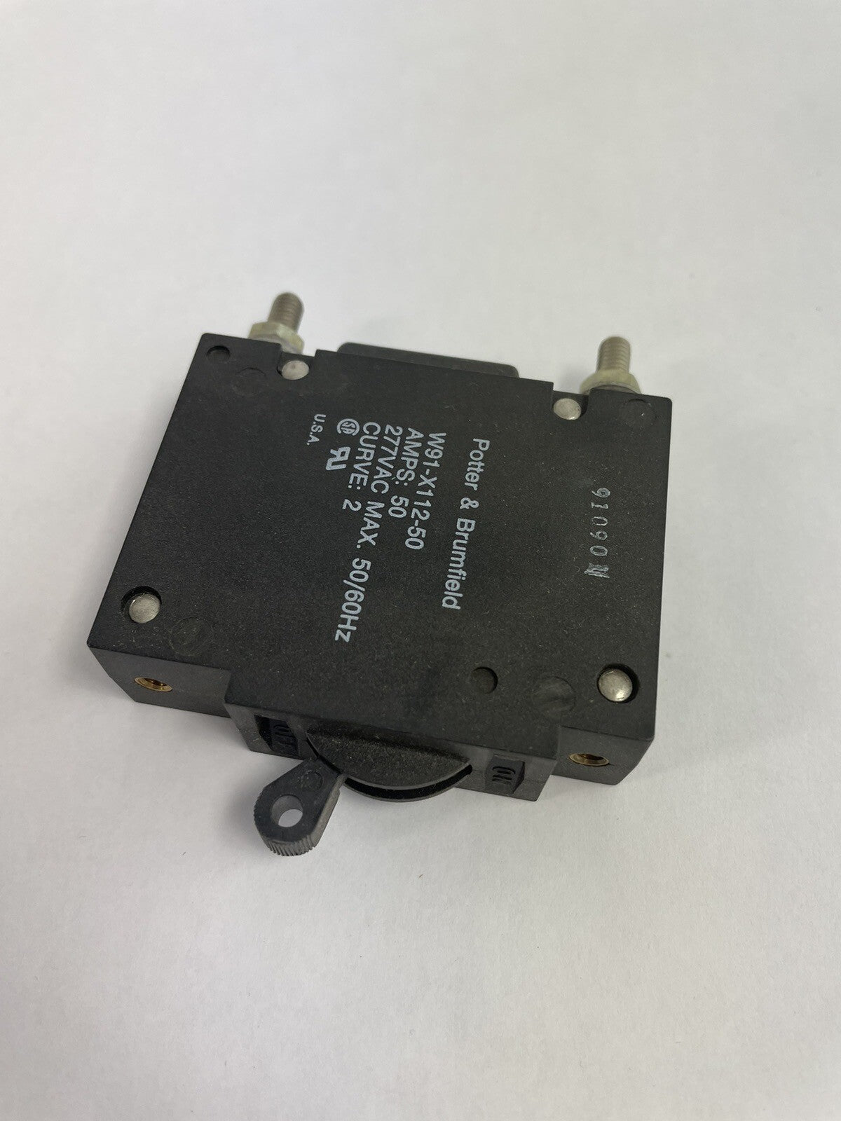 POTTER & BRUMFIELD W91-X112-50 TE Connectivity 50 Amp Hydraulic Magnetic Circuit