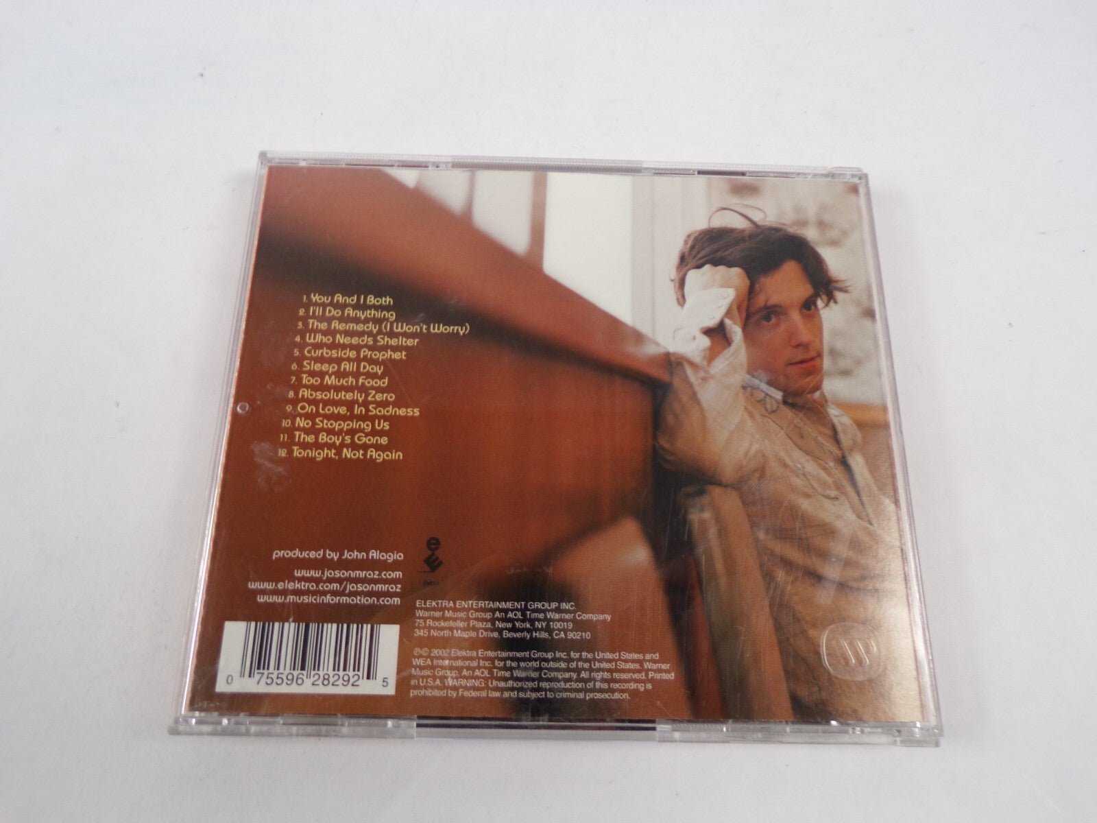 Jason Mraz Waiting For My Rocket To Come YOuAnd I Both I'll Do Anything  CD #40