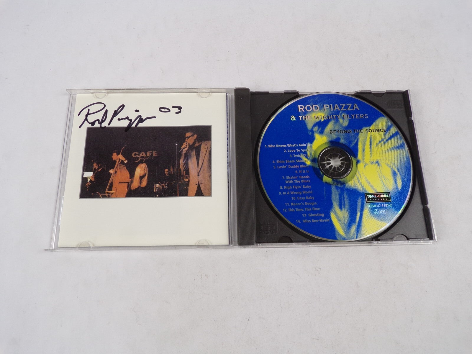 Rod Piazza & The Mighty Flyers Beyond The Source Who Knows What's Goin' On?CD#53