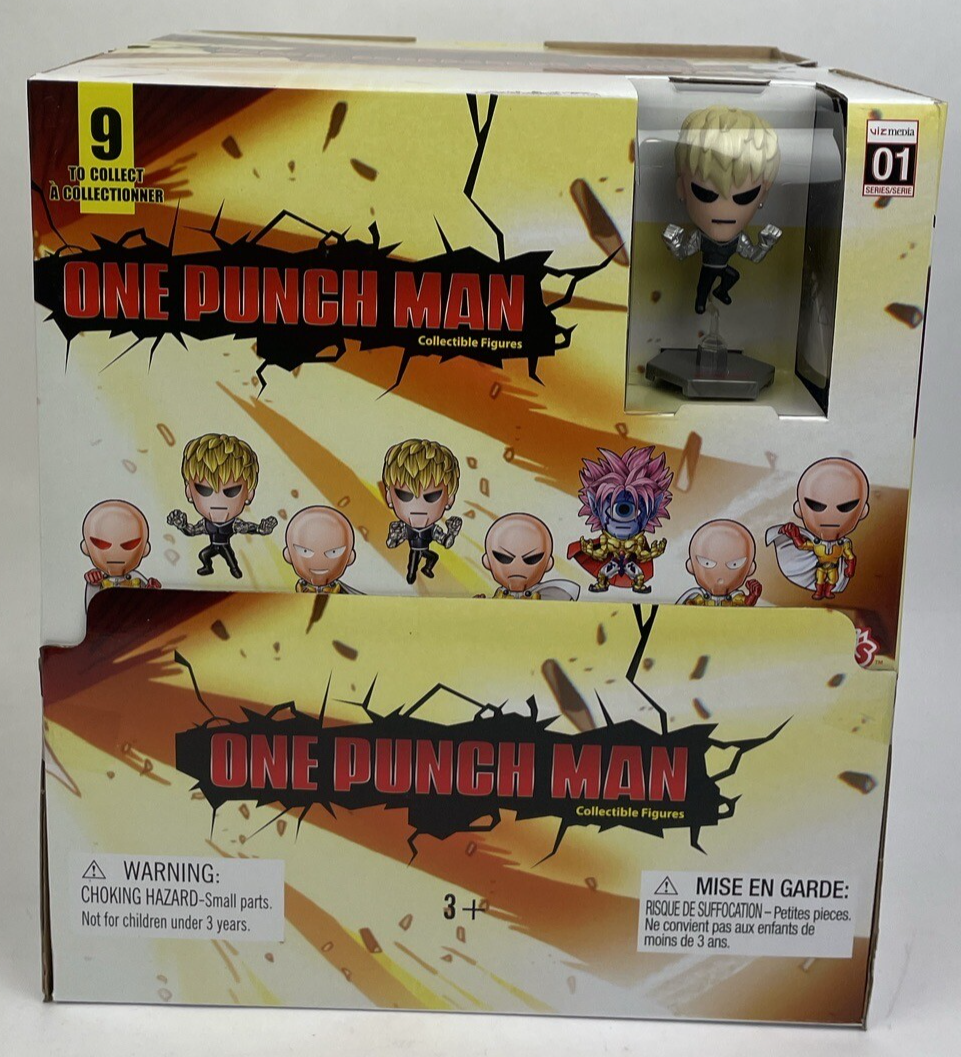 Lot of 24 ORIGINAL MINIS ONE PUNCH MAN SERIES 1 COLLECTIBLE FIGURES BLIND BAGS