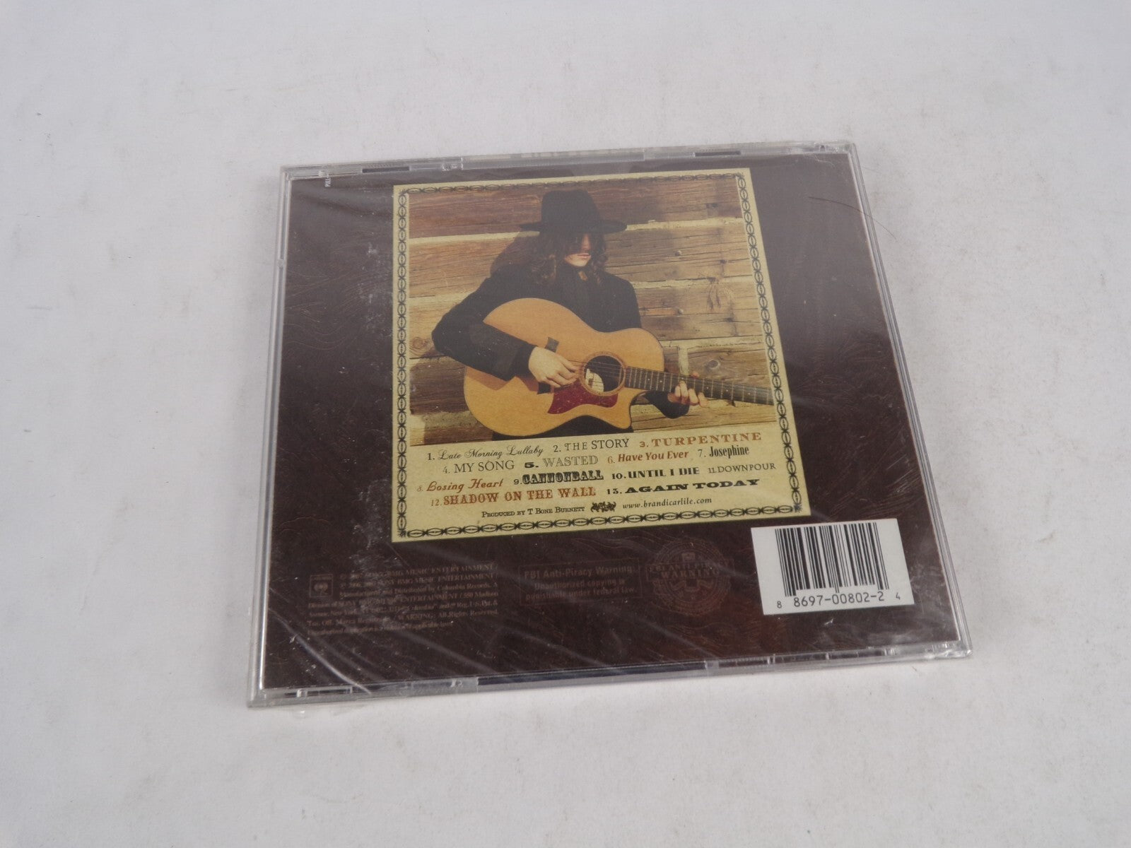 The Story Brandi Carlile Late Morning Lullaby Turpentine My Song Wasted CD#31