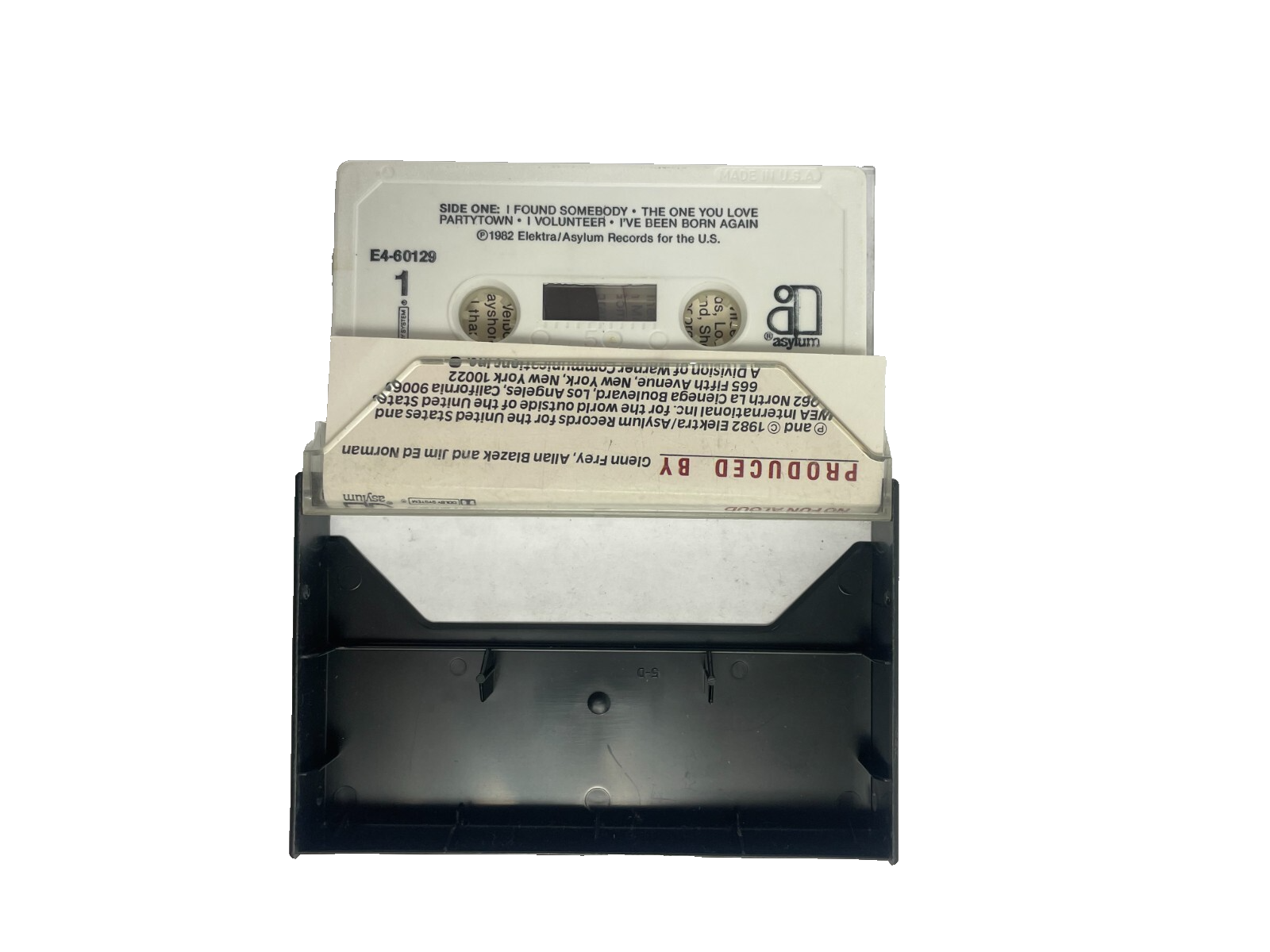 Glenn Frey  No Fun ALoud I Found Somebody The One You Love I Volunteer #Cassette