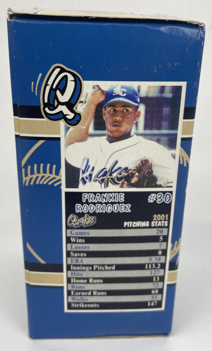 Rare Mini Bobblehead Frankie Rodriguez Best Western Rancho Cucamonga Quakes A