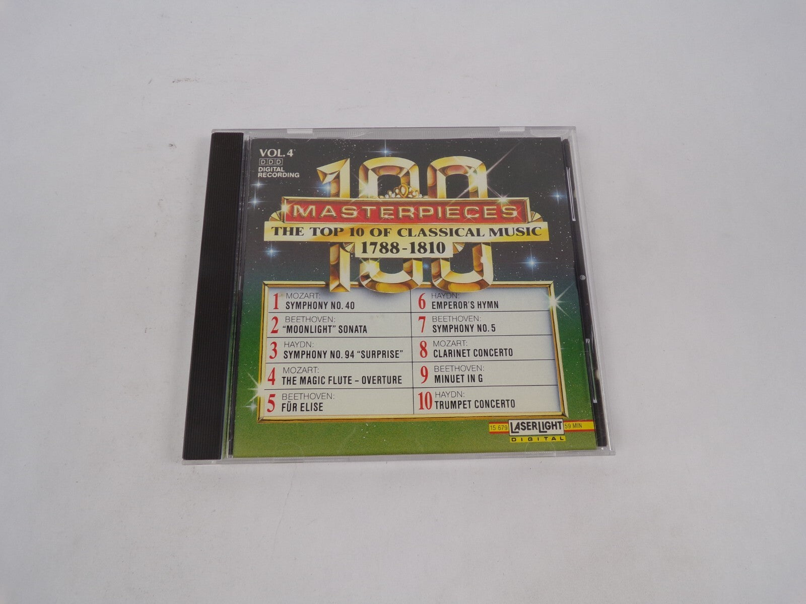 Masterpieces The Top 10 Of Classical Music Mozart: Symphony No. 40, 1st CD#69