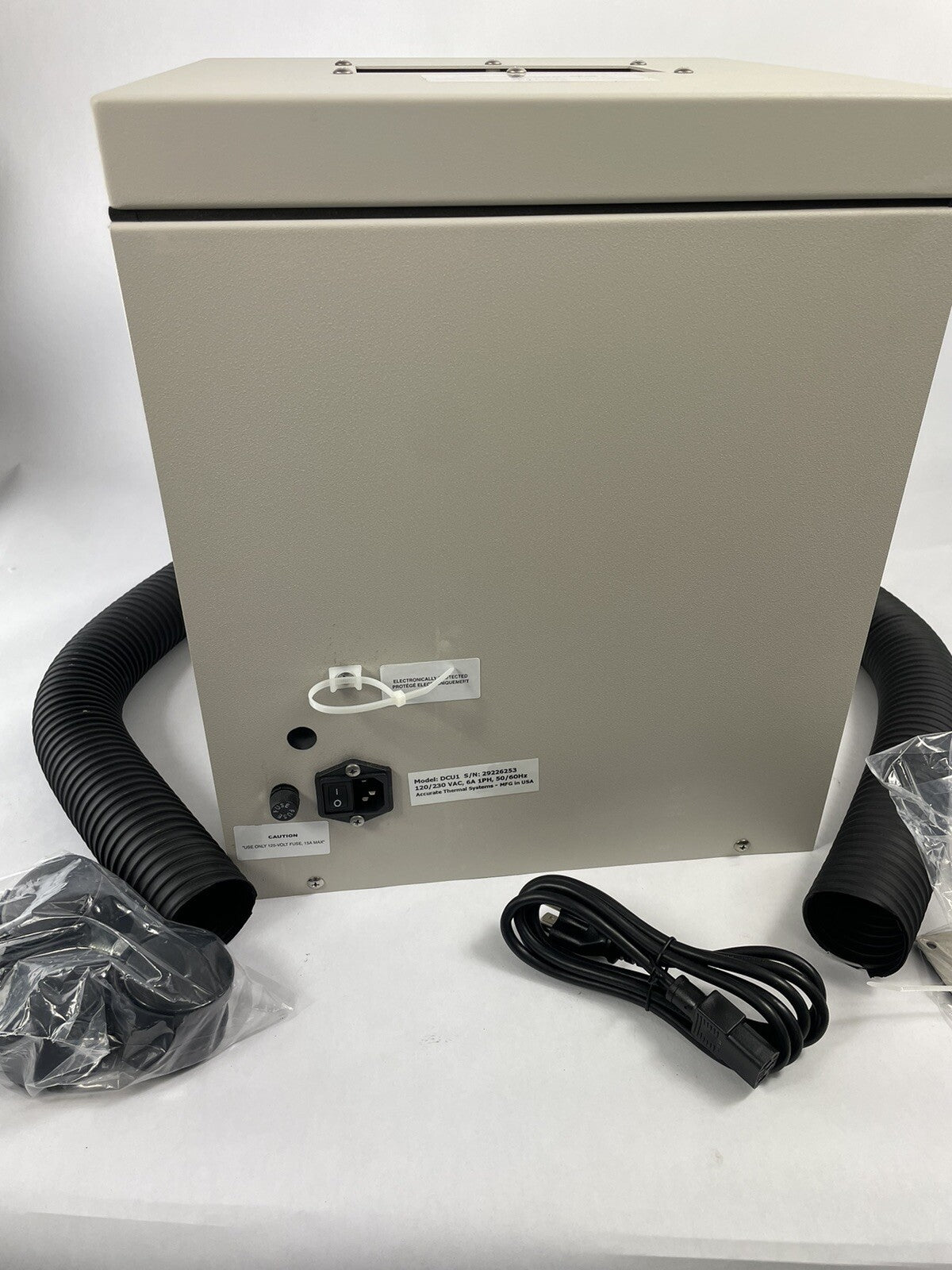 Accurate Thermal Systems DCU1 HEPA Air Filtration System Unit