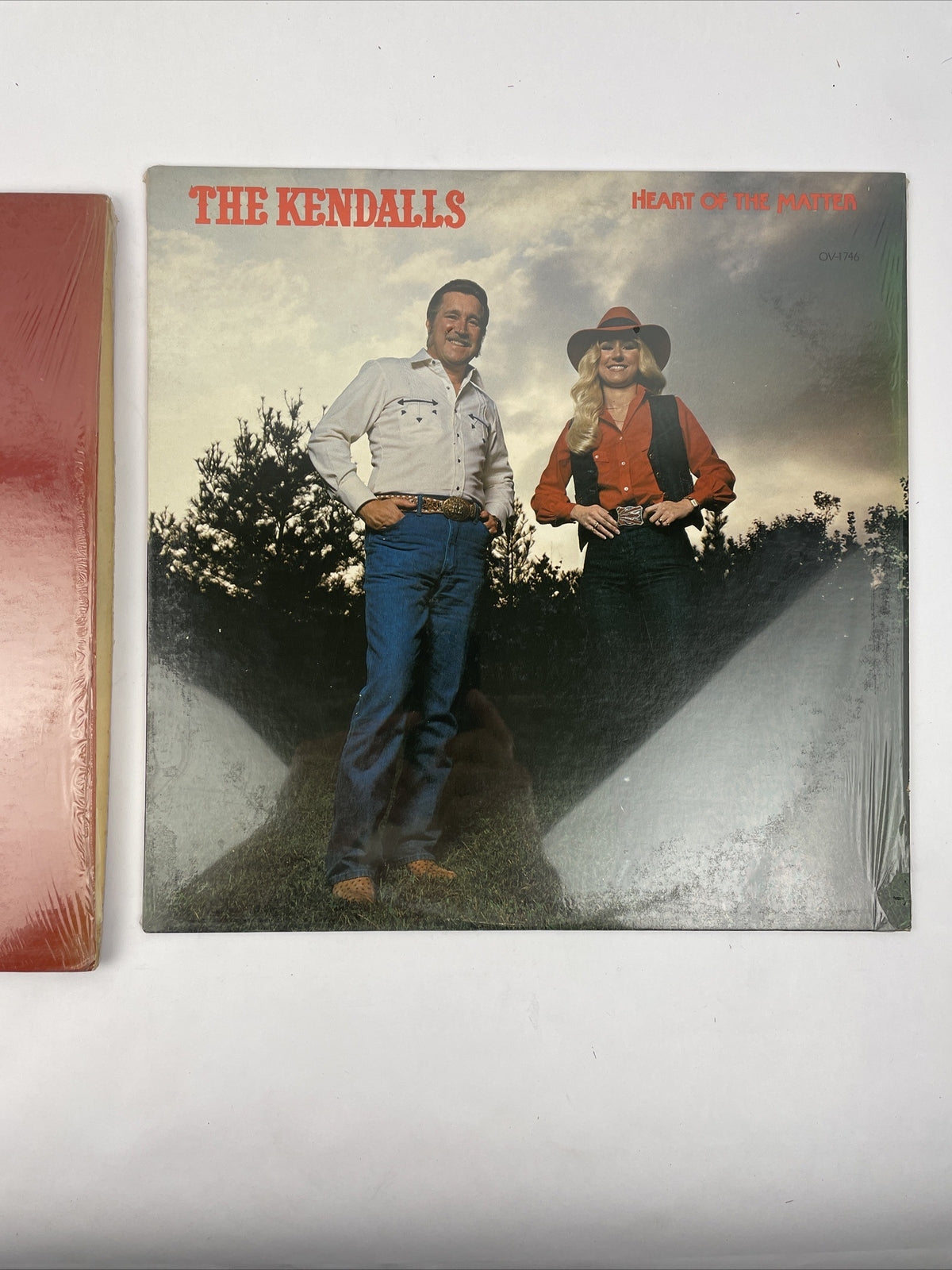 2 x The Kendalls LP Vinyl Records Heart of the Matter, Heaven's Just a Sin Away