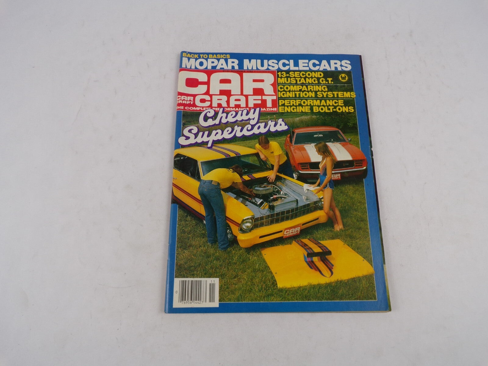 November 1982 Car Craft Chevy Supercars Back To Basics Mopar Musclecars 13-Secon