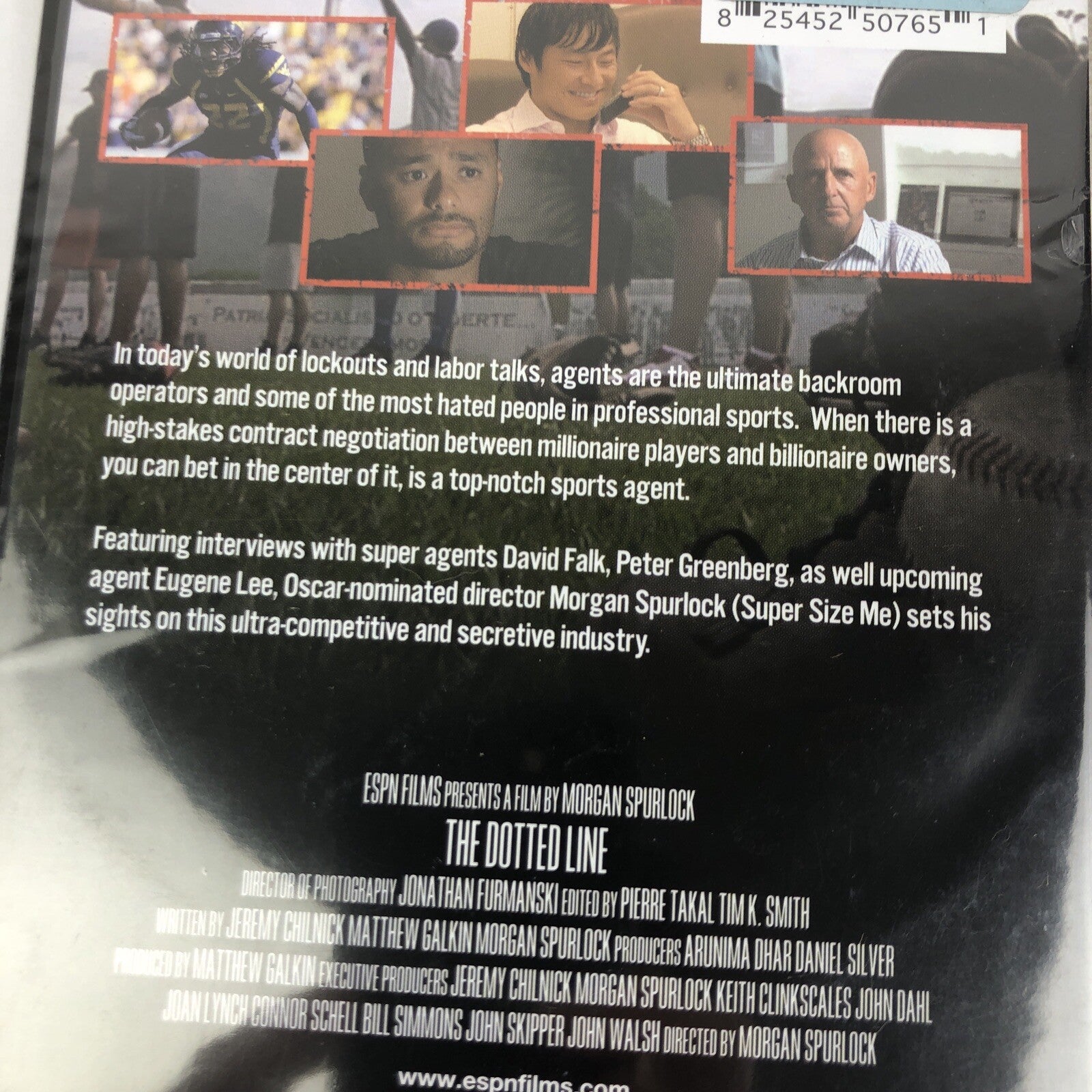 The Dotted Line DVD 2012 ESPN 30 for 30 by Morgan Spurlock Brand New Sealed