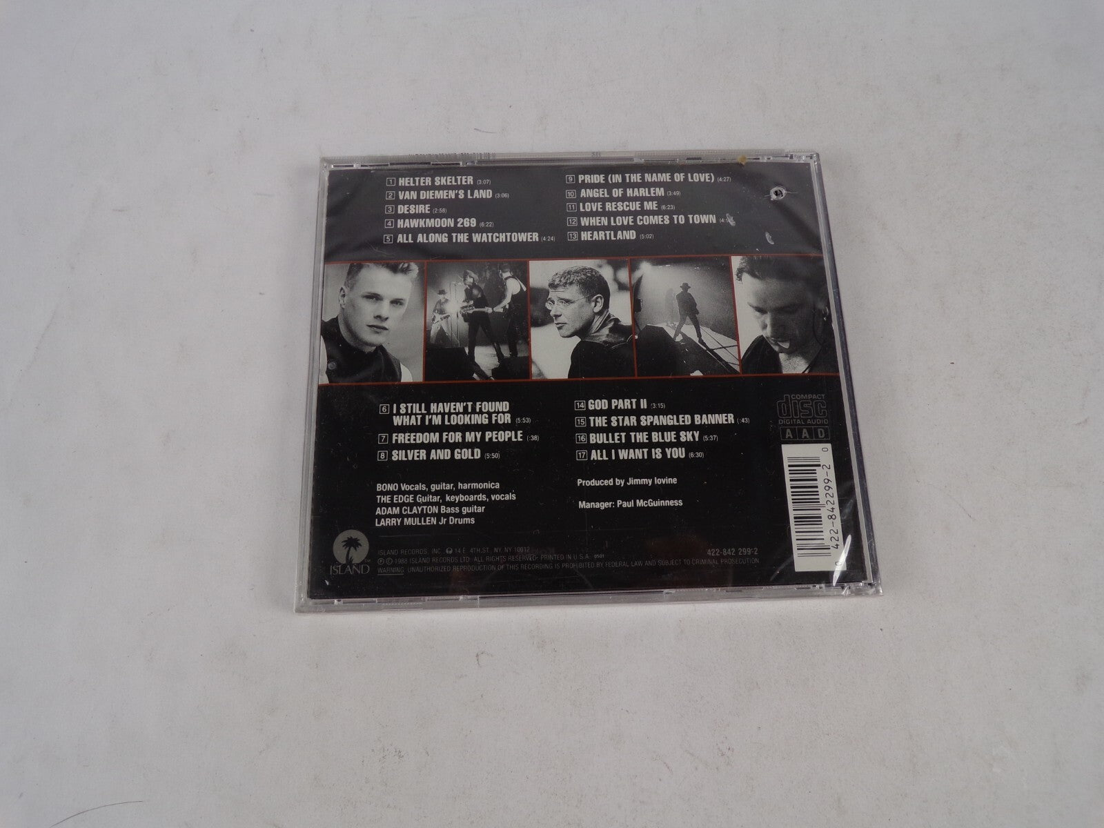 Rattle And Hum Helter Van Diemen's Land Desire Hawkmoon All Along The WatchCD#15