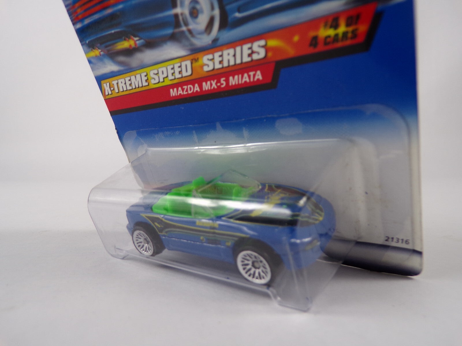 Van / Sports Car / HotWheels Mattel X-Treme Speed Series #21316 Mazda Mx- 5 #H29