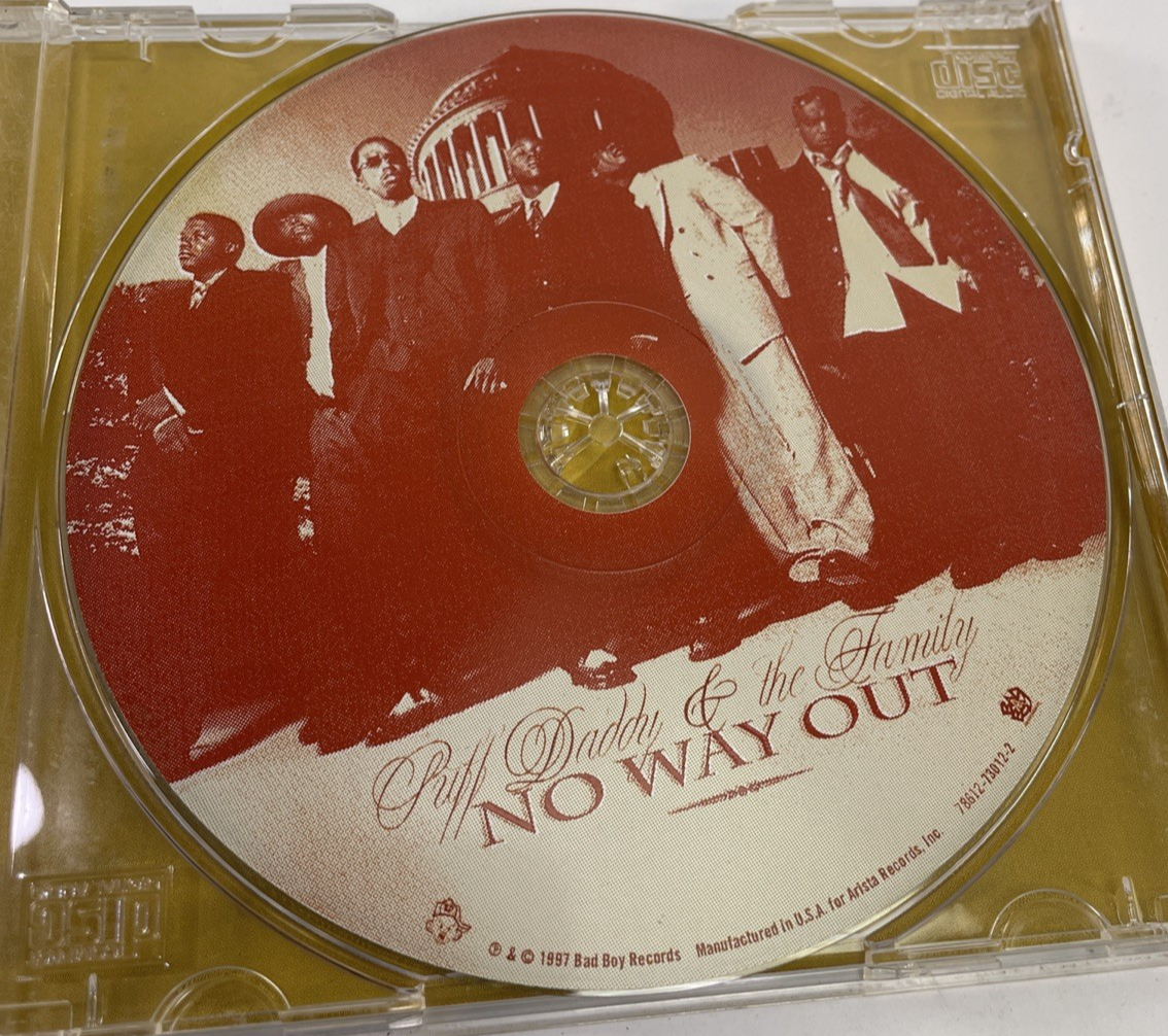 P-Diddy Puff Daddy & Family NO WAY OUT ( Digital Audio CD ) 1998 Bad Boy Records
