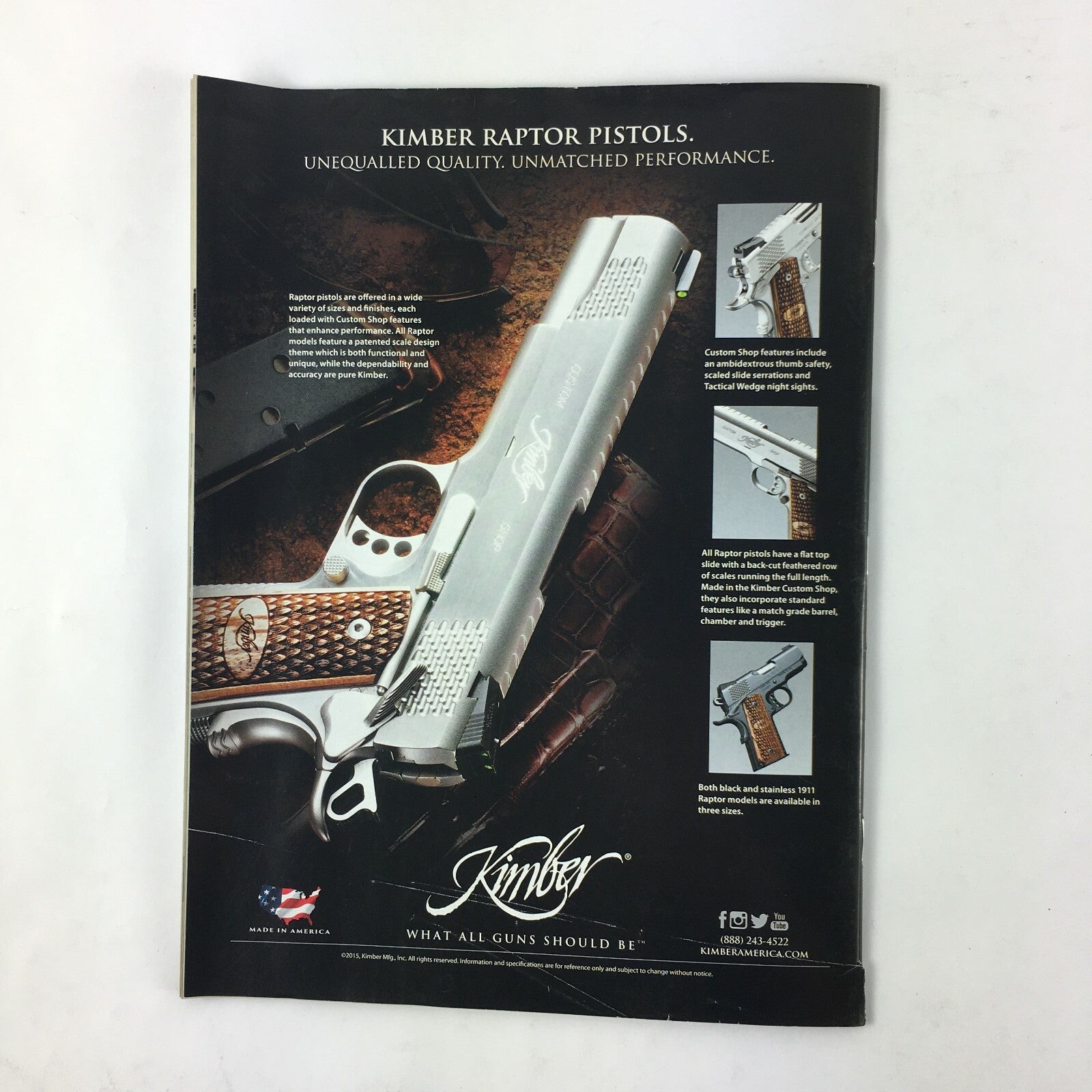 October 2015 Shooting Times Magazine A Metric Marvel Steiner T5Xi 3-15X 50mm .35