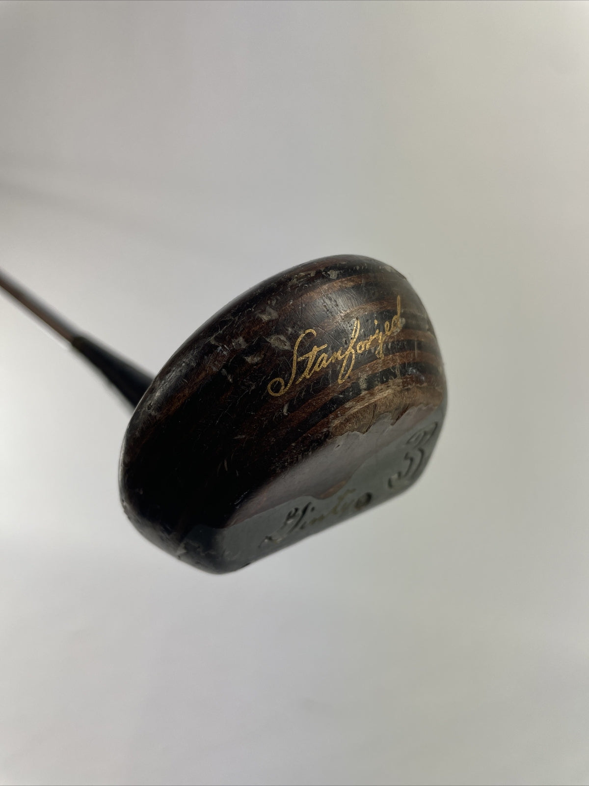 Stan Thompson Ginty Golf Steamer 3 fairway wood 15 degree steel shaft original grip