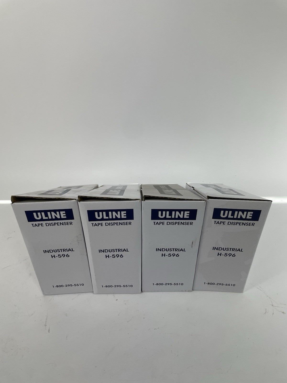 Lot of 4 Uline H-596 Industrial Side Loader Handheld 3" Tape Dispenser Gun NIB