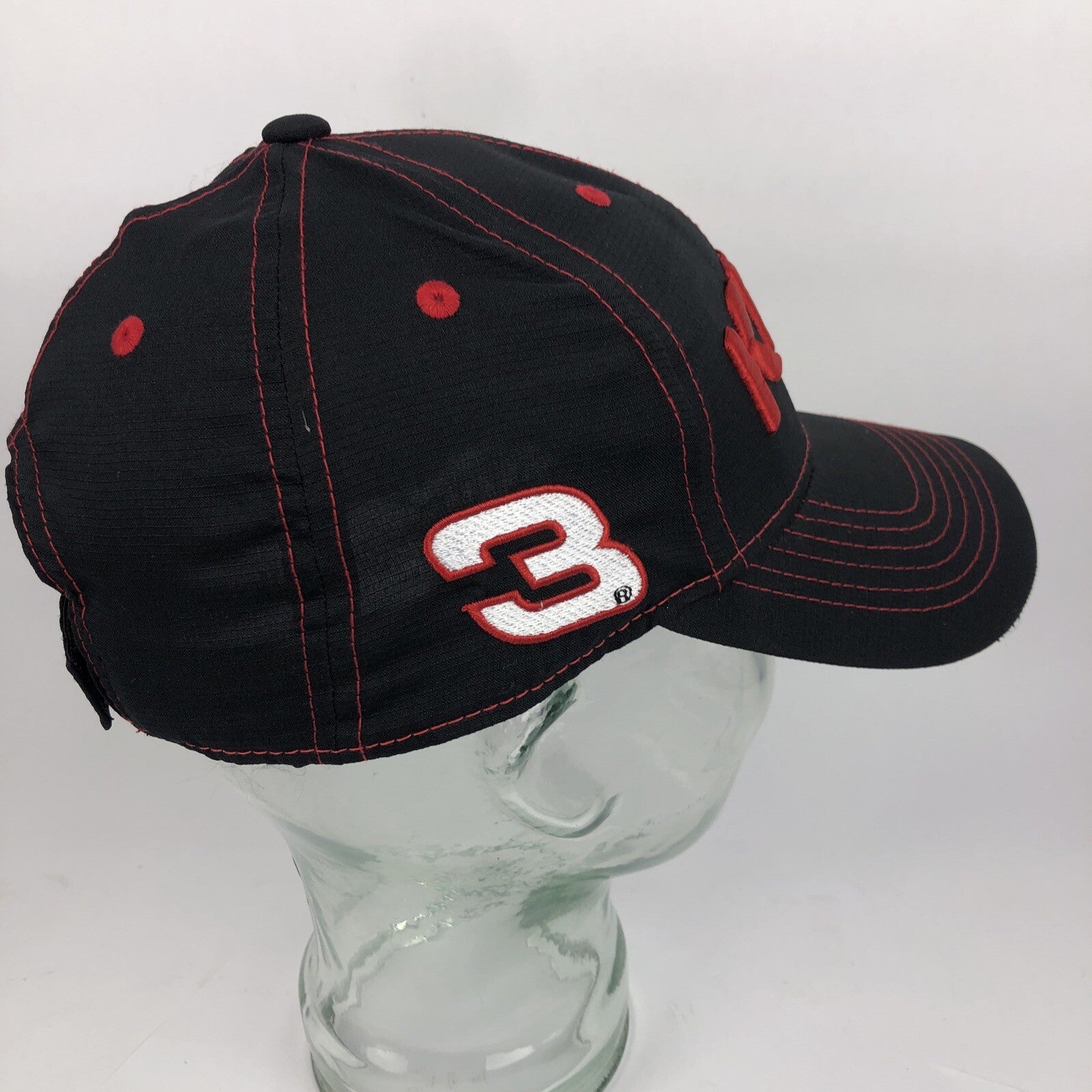 Austin Dillon # 3 DOW KILZ RCR Nascar Baseball Cap Hat Black Red White - OSFM