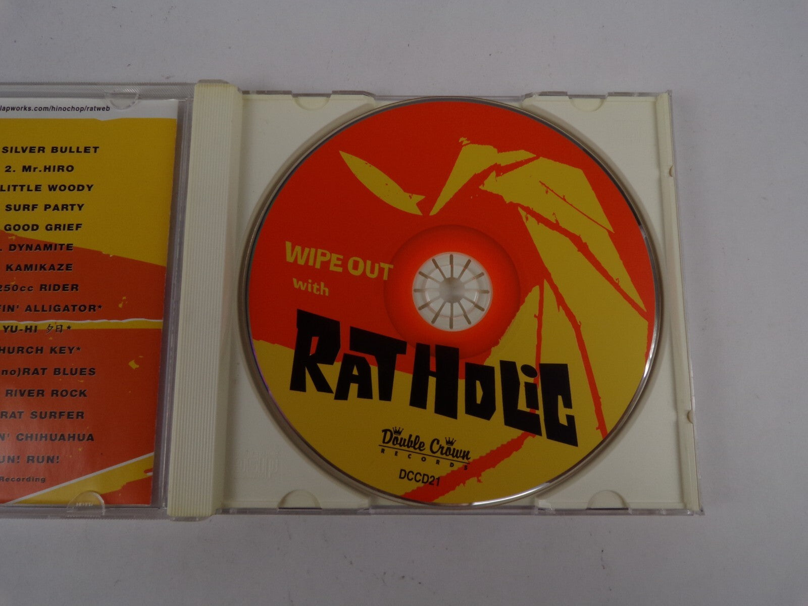 Wipe Out With Rat Holic Mr. Hiro Good Grief Kamikaze Yu-Hi Run! Run!  CD#39
