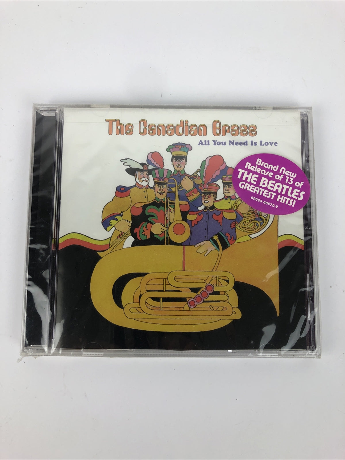 The Canadian Brass -  All You Need Is Love - The Beatles Covers Music CD - New