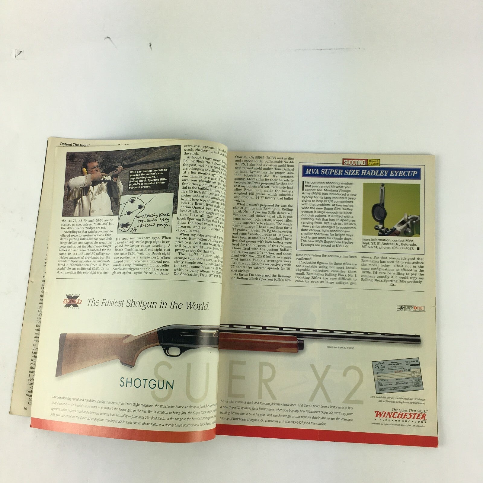 October 2002 Shooting Times Magazine 4 New .17 HMR Rifles .45 ACP Kobra Carry 