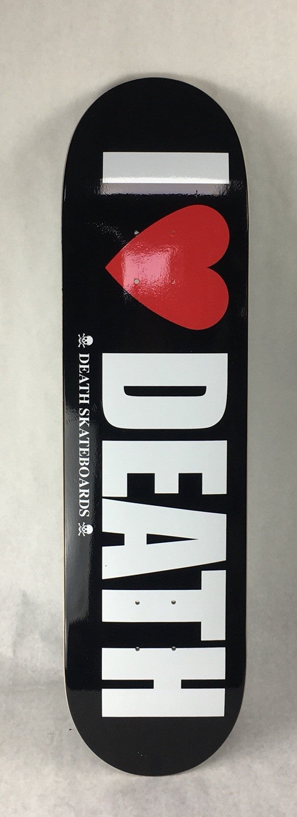 I love Death  - Death Skateboards 8.25 " with grip & free shipping