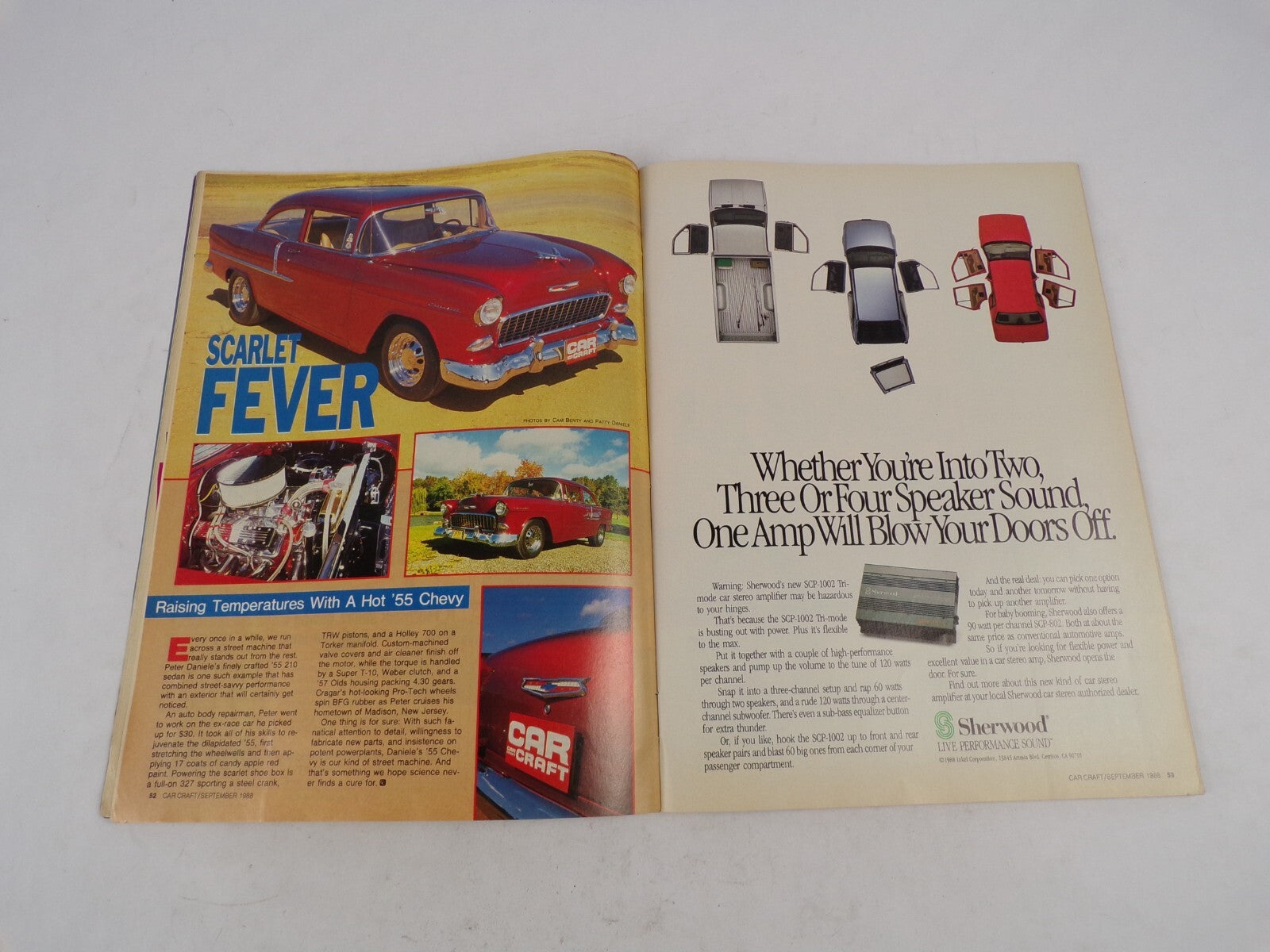 September 1988 Car Craft Street Machines!  Low Buck Tips & Tricks Under Motown's