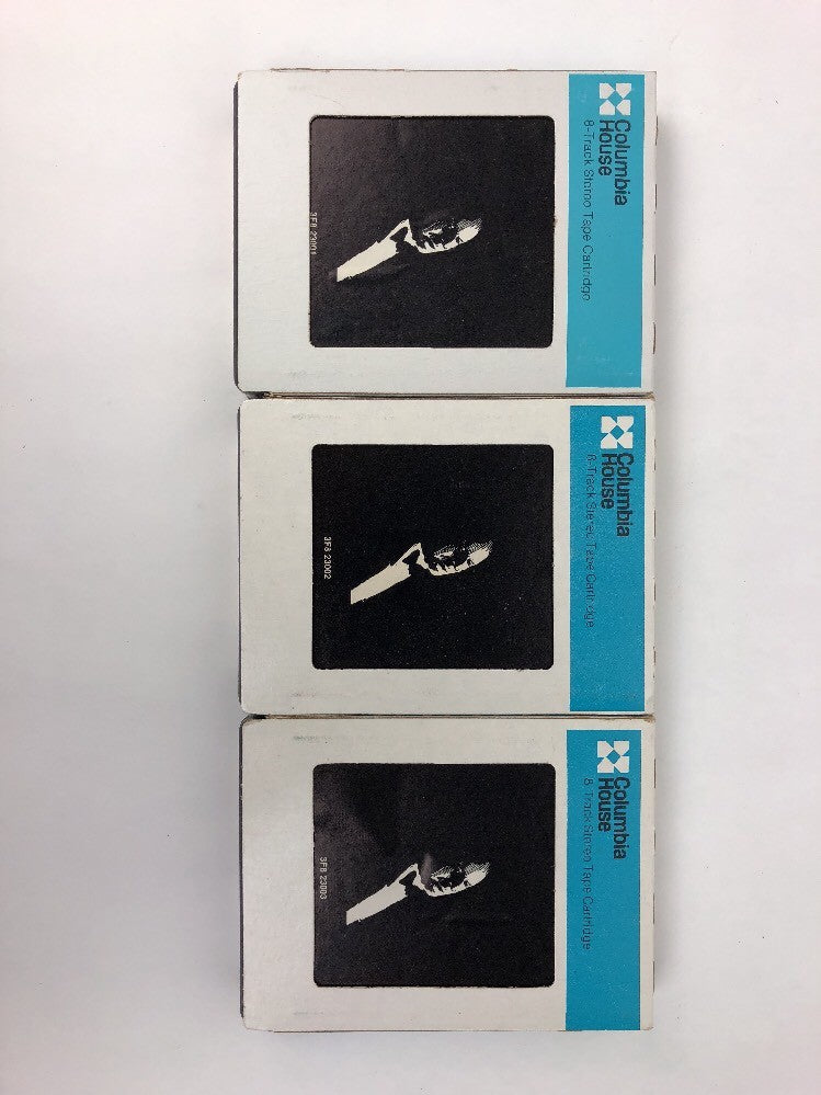 FRANK SINATRA The Future TRILOGY 3 PACK 8 TRACK TAPES COLUMBIA HOUSE FSTSHP