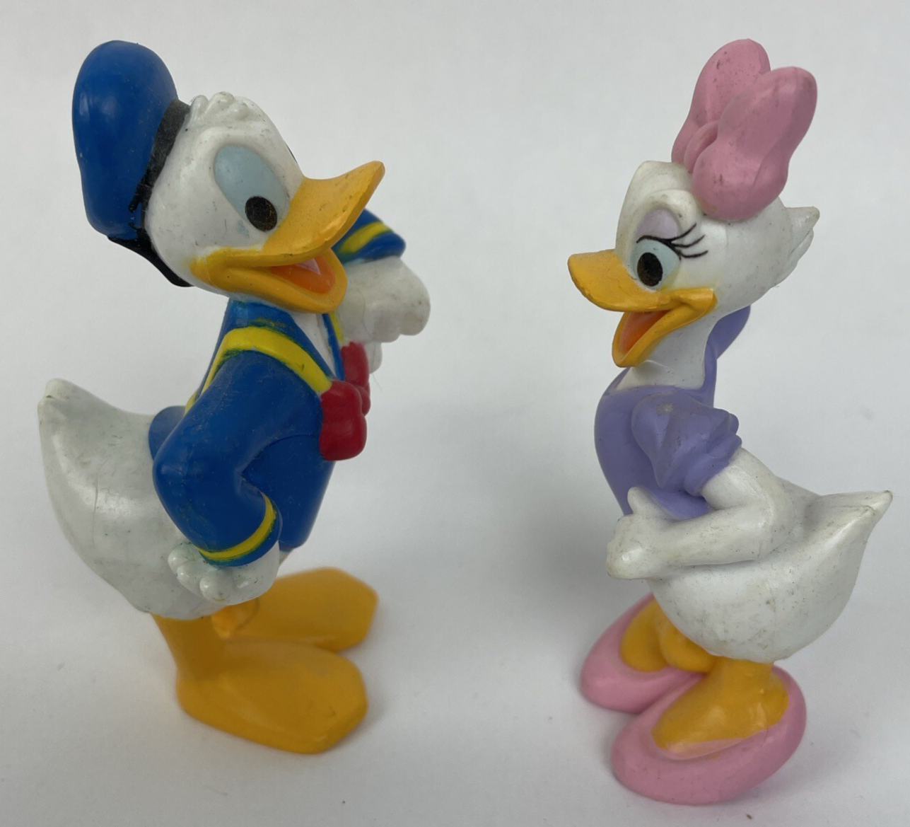 Walt Disney Donald Duck + Daisy Duck Figures Figurines * Cake Toppers * 3" Tall