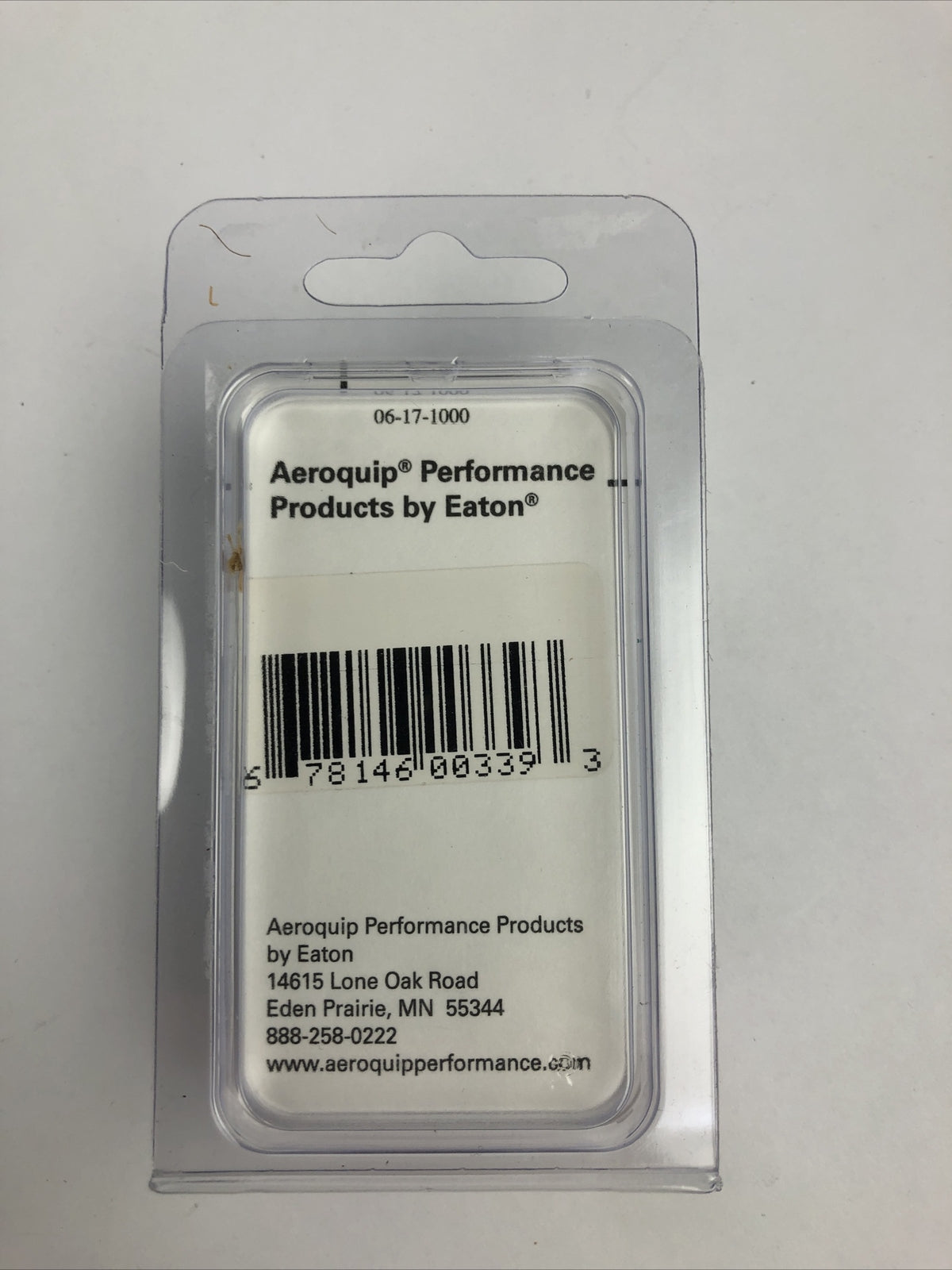 FCM2122 Aeroquip Aluminum Blue Anodized Male Branch Tee (AN825) -06 x -06 x 1/4