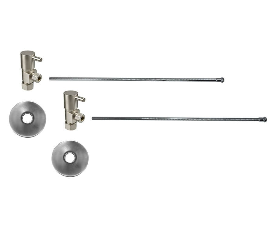 Mountain MT5930L-NL/CPB Lavatory Angle Supply Kit Lever Handle Polished Chrome