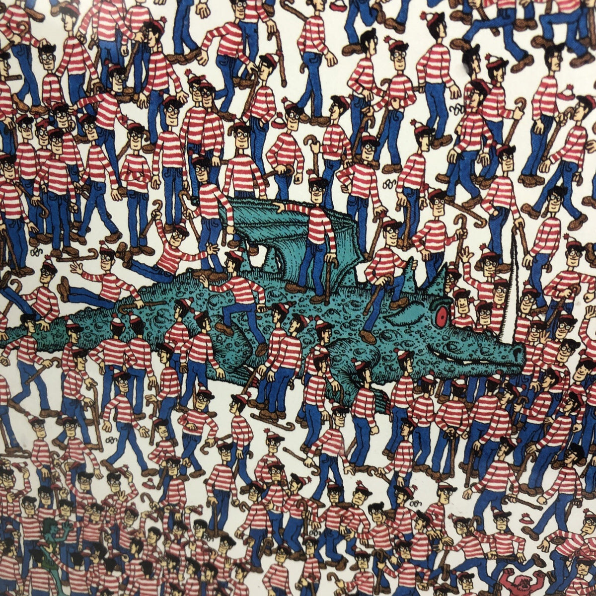 NEW Vintage 1990 Where's Waldo Land of Waldos Jigsaw Puzzle 550 Pieces 18"X24"